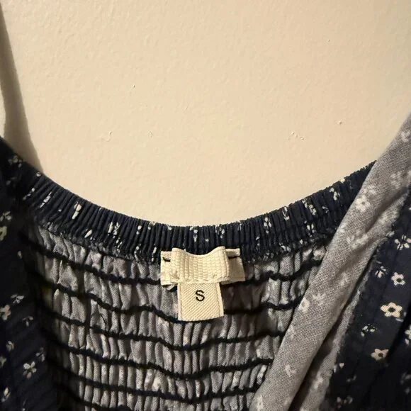 Brandy Melville Floral Tie Front Midi Dress EU Release - Picture 2 of 4